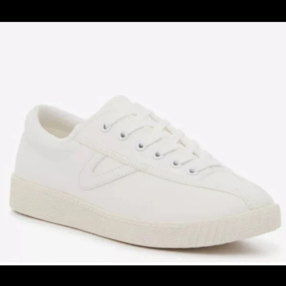 Tretorn Off-White Canvas Sneakers Women’s Size 11